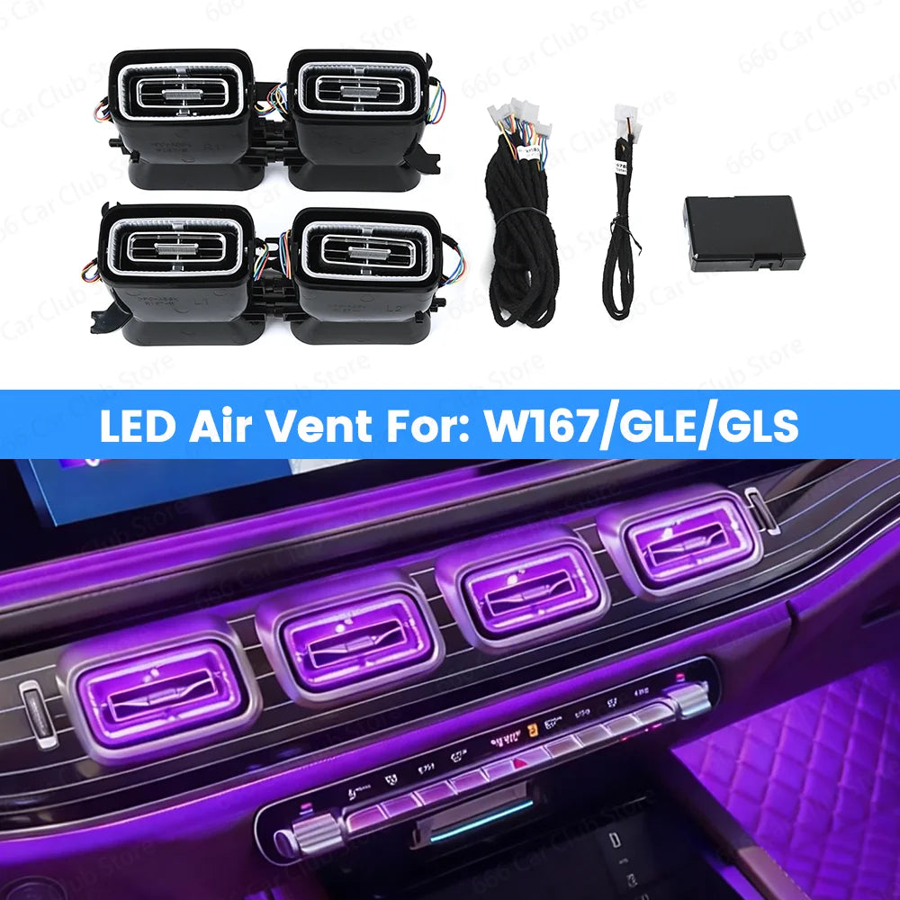 For Mercedes Benz W167 Gle Gls Colour Air Vents gle53 gls63