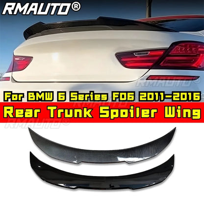 For BMW 6 Series F06 2011-2016 Rear Wing Trunk Spoiler Diffuser