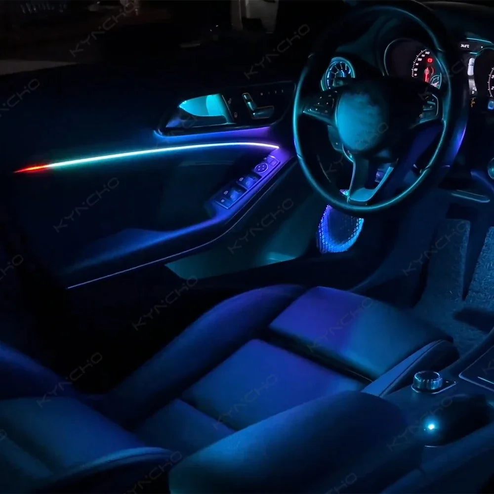 For Benz Cla C117 X117 64 Kyncho Ambient Kit Colors RGB