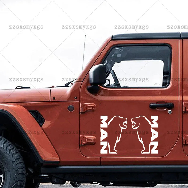 For Man Design Lion Used Truck Fit Body Bumper Windshield Trunk