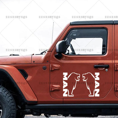 For Man Design Lion Used Truck Fit Body Bumper Windshield Trunk