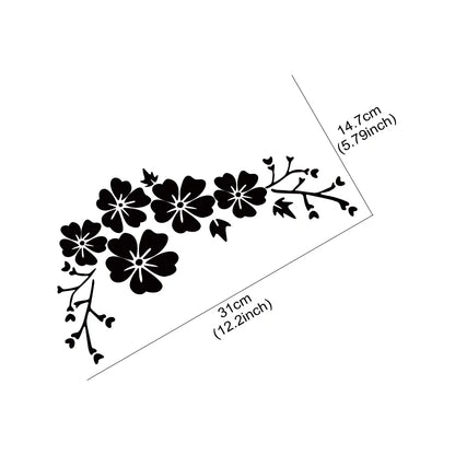 Sticker Blossom Flower Clusters Waterproof Vinyl Decal