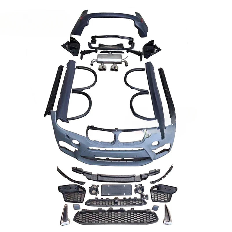 For BMW X5 F15 14-18 Modify X5M Body Kit Front Rear Bumper Side