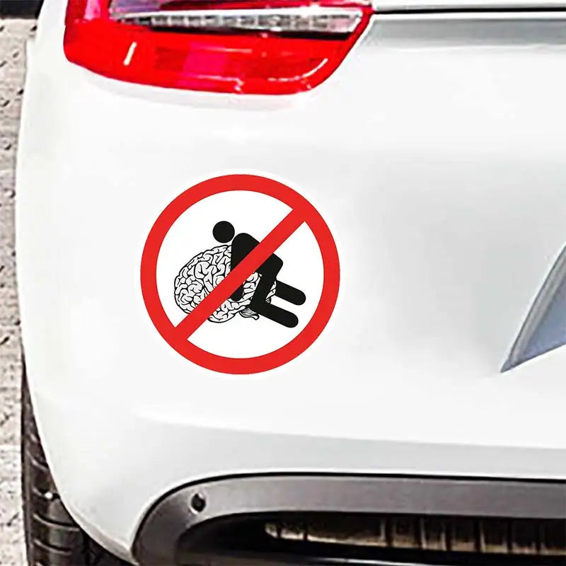 Sticker Waterproof Vinyl Decal On Bumper self-adhesive SH72