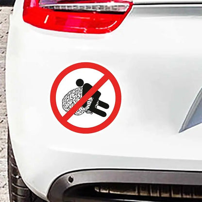 Sticker Waterproof Vinyl Decal On Bumper self-adhesive SH72
