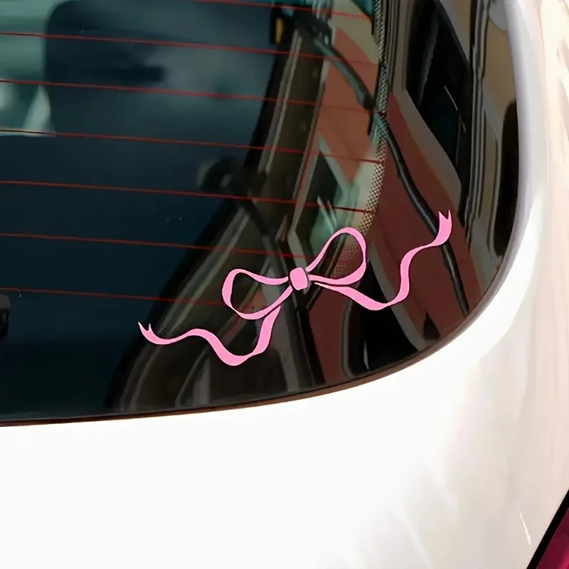 Cute Bow Decal Waterproof Fashion girl-style Sticker Window