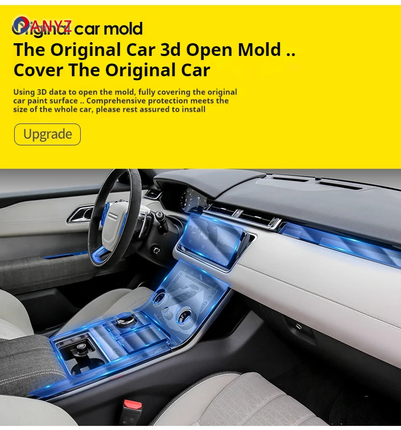 For Gac Trumpchi GS8 2025 2024 Interior Film Transparent Tpu