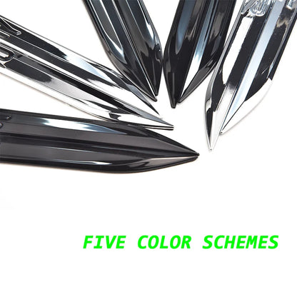For 2020 Golf 8 Tape Plastic Golss Black Door Side Fender Knife R