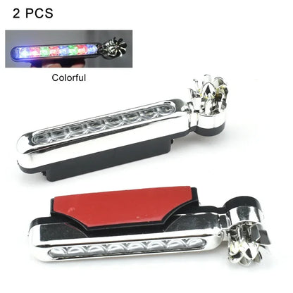 2PCS Wind Powered Daytime Running Auxiliary Lighting Rotation