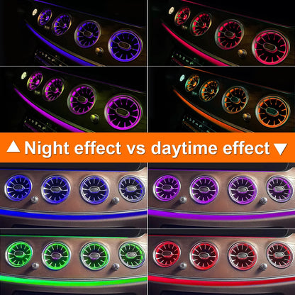 For Mercedes Benz Accessories W213 E-Class RGB Color Ambient