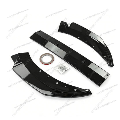 For BMW G20 G21 3 Series Front Bumper Splitter Lip Spoiler