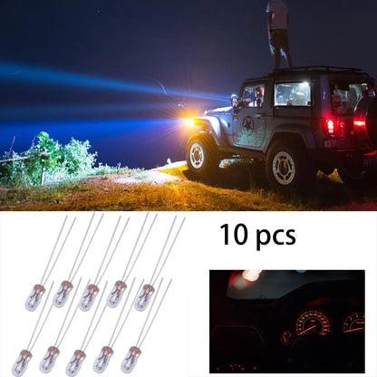 10PCS Set Dashboar Instrument Dash Bulbs Indicator