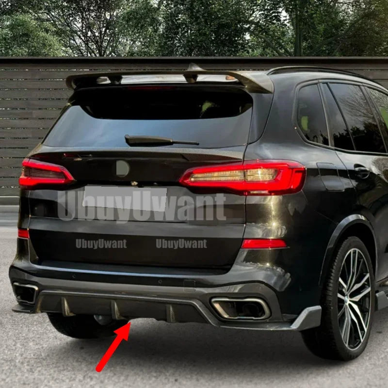 For BMW G05 X5 M Sport Rear Bumper Diffuser Lip 2019-2020 Glossy