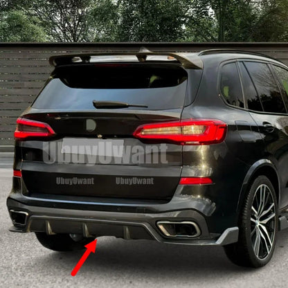 For BMW G05 X5 M Sport Rear Bumper Diffuser Lip 2019-2020 Glossy