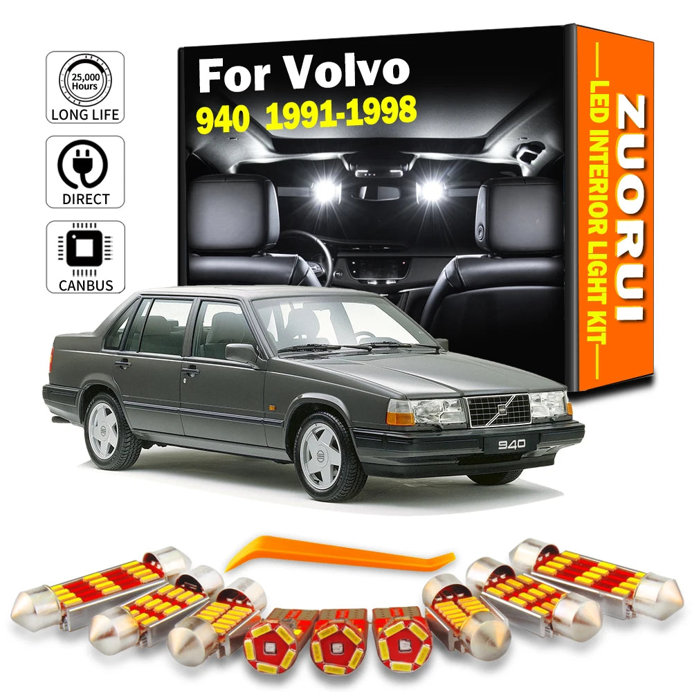 For Volvo 940 Sedan Estate 1991 Zaoxi 15PCS 1992 1996 1997 1998