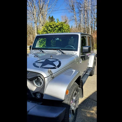 Oscar Mike Freedom Edition Army Star Sticker Motorcycle Stickers
