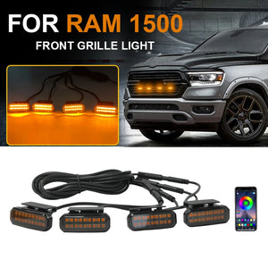 For Ram 1500 Beusfirts Front Grille Daytime Running Wheel