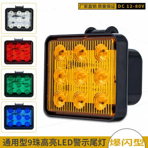 Bright Truck Flashing Warning 12-80v Pickup Trailer Rv Waterproof