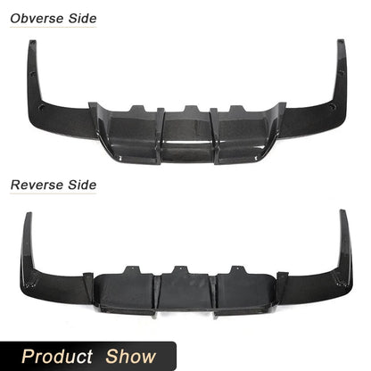 For BMW 6 Series F06 F12 Full Carbon Fiber Rear Bumper Diffuser