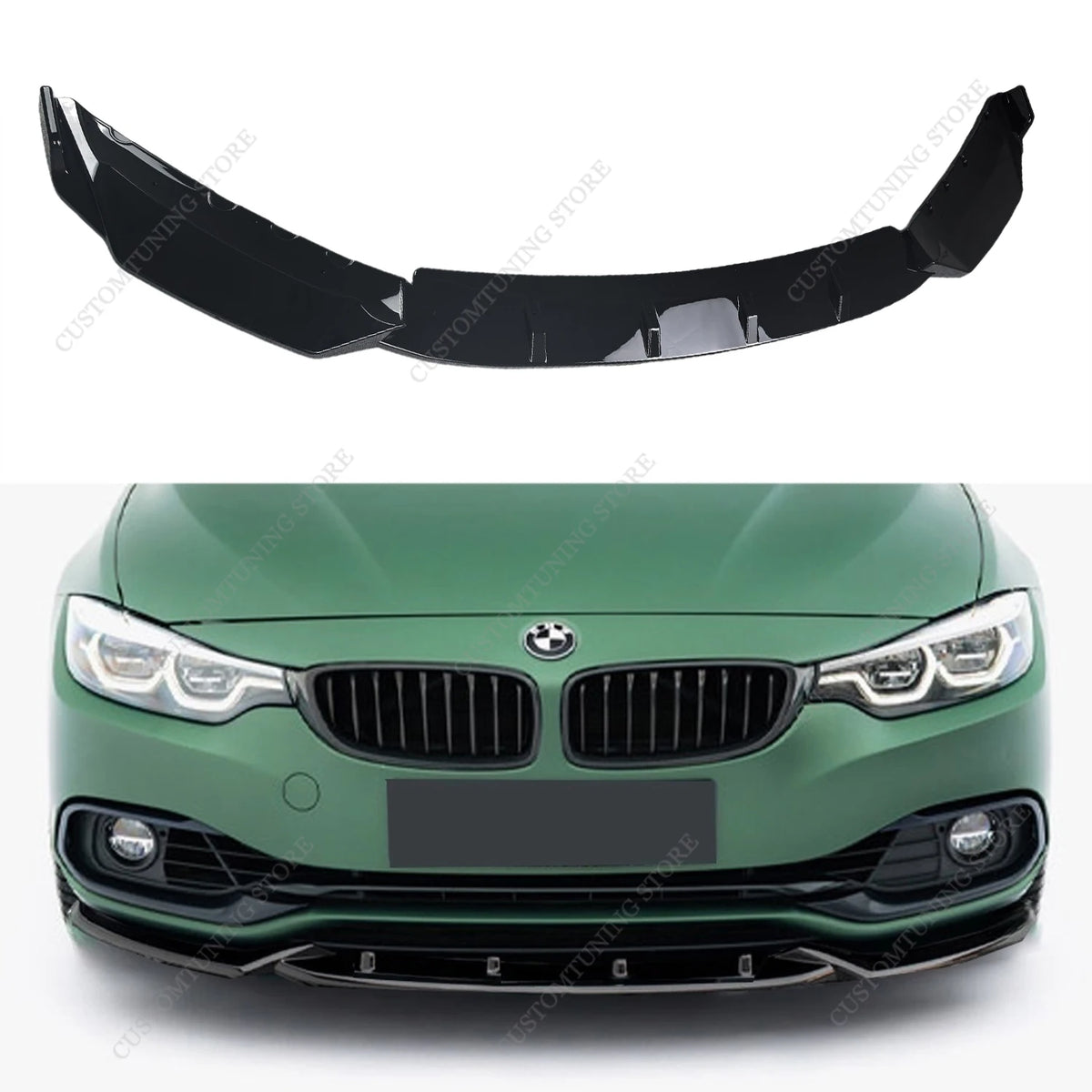 For BMW F32 F33 F36 Se non-m Sport Luxury Line Gloss Black Front