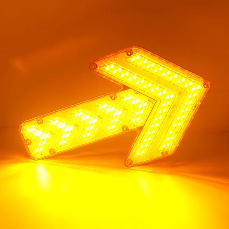 1PCS Arrow Panel 12V 24V Water Truck Sanitation Indicator