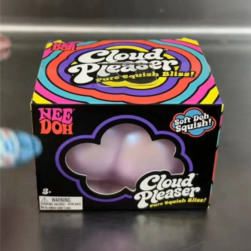 Needoh Cloud Pleaser Shines Squishy Squeeze Toy Flour Filler
