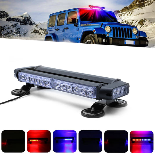 30LED Emergency Strobe Roof Signal Warning Trucks Flashing Beacon
