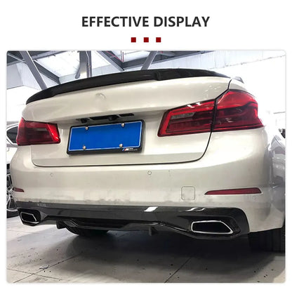 For BMW 5 Series G30 Standard Rear Bumper Diffuser Spoiler Sedan