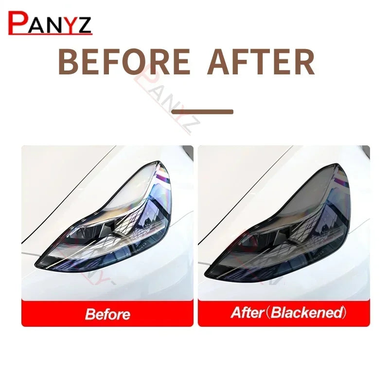 For Tesla Model 3 2021 2017-On Headlight Protective Film