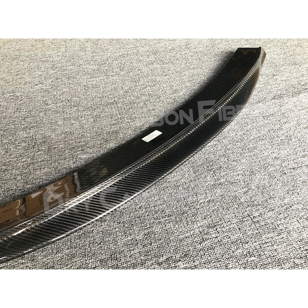 For BMW 6 Series F06 F12 Real Carbon Fiber Front Bumper Lip