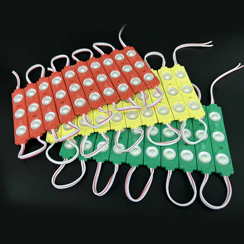 20PCS Set dc12v 2835 Smd Module Injection Waterproof IP67