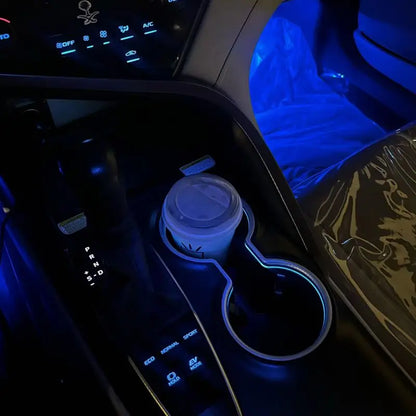 For Toyota Camry 8TH XV70 2018 Cup Holder Atmosphere Ice Blue