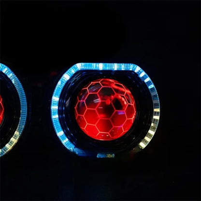 Custom Headlights Rgbw Angel Eye Sequential Indicator Turbine