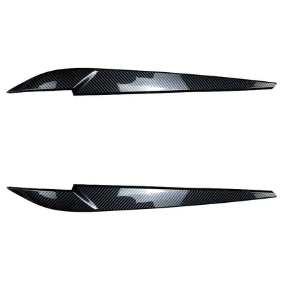 For BMW X5 X6 F15 F16 Headlight Eyebrows Eyelid Cover Stickers