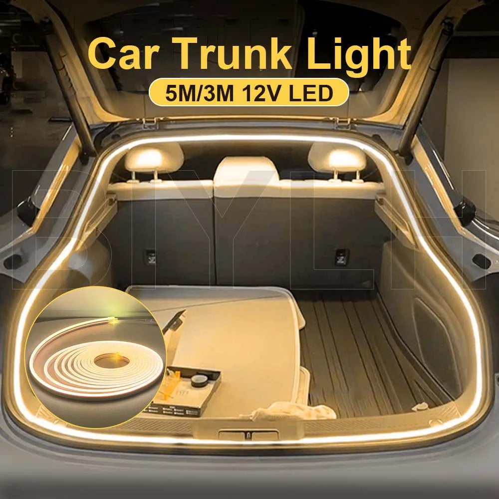 5M Flexible Strip Trunk Modified Ambient Lighting 12V Atmosphere