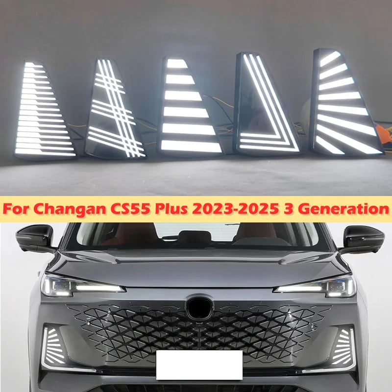 For Changan CS55 Dinch Foglight Drl Plus 2023-2025 Generation
