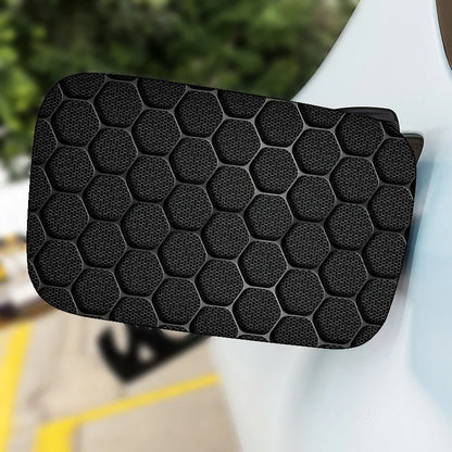 1PC 2PCS Honeycomb Pattern Fuel Tank Cap Stickers Waterproof
