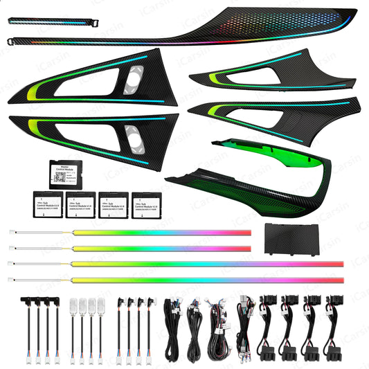 For Audi A6 S6 RS6 C7 Upgrade 256 Colors Symphony Interior