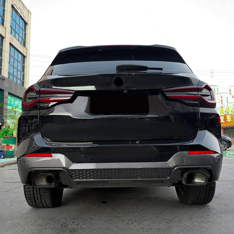 For BMW X3 G01 Lci M Sport 2022-2024 Rear Bumper Diffuser