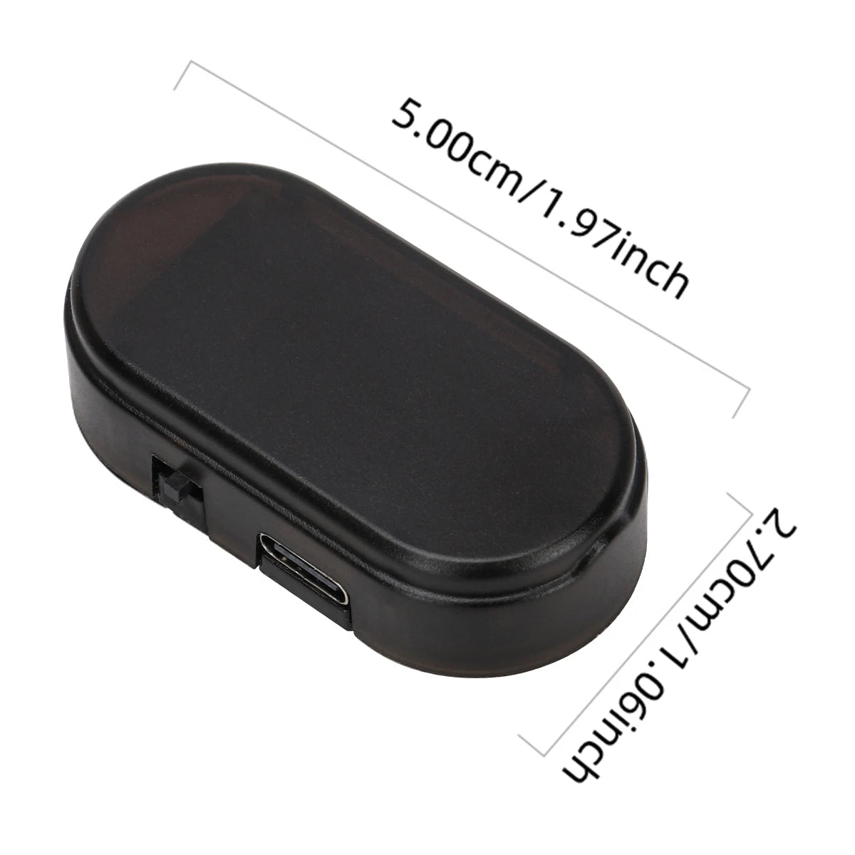 MINI Solar Warning Night Security Simulation Alarm Wireless