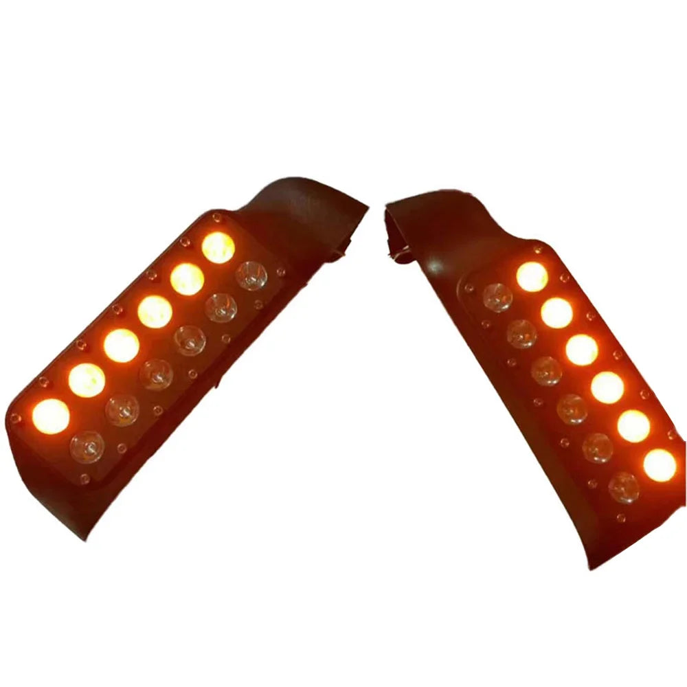 For Pickup Set Black Outside Rear View Mirror Modify Suitable