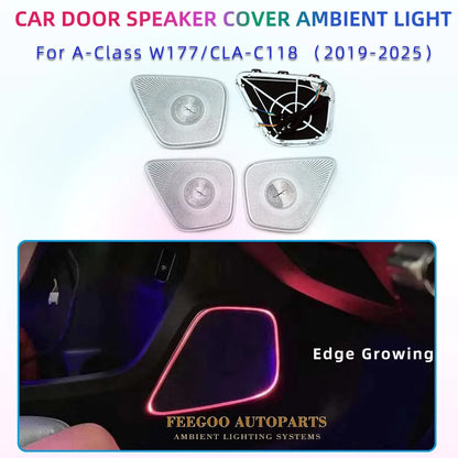 64-color Midrange Speaker Cover Ambient Compatible Mercedes A B
