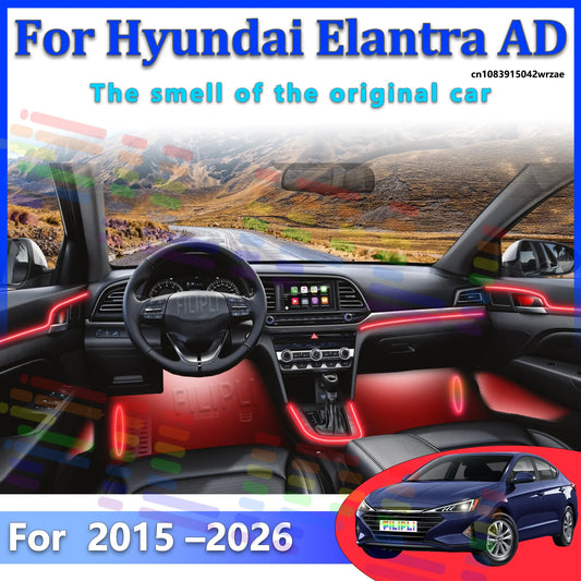 For Hyundai Elantra Ad Ambient Lamps Colorful Atmosphere