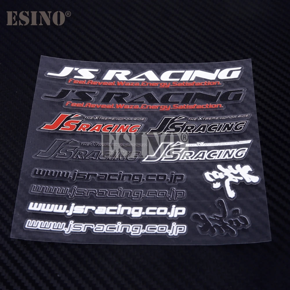 For Js Racing Creative Decal Set Bumper Door Handle Whole Body
