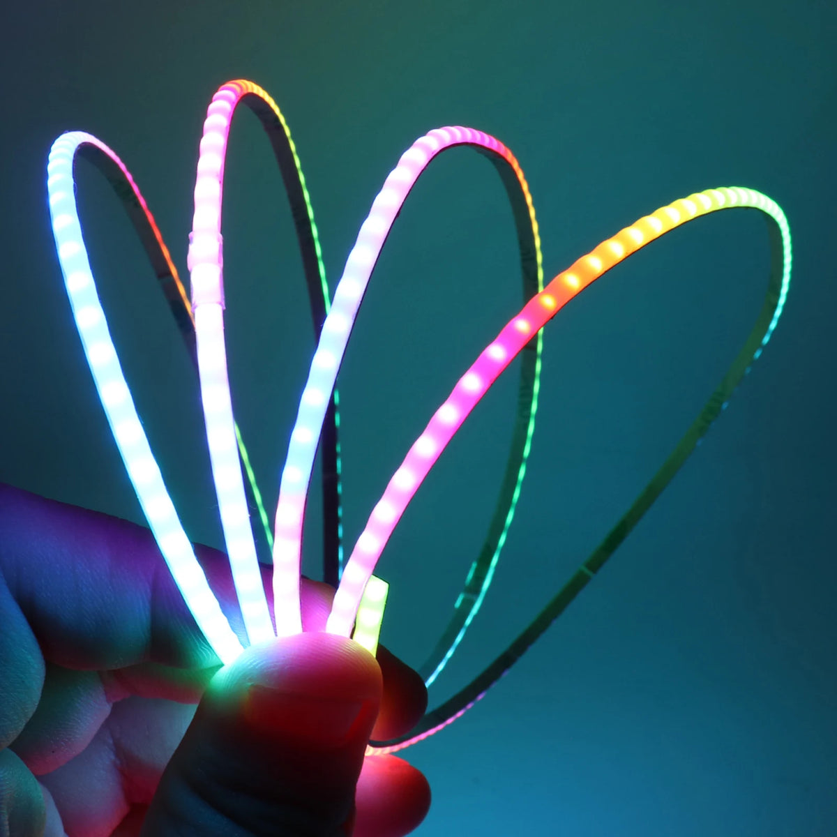 5V 3MM ws2812b Rgbic Cob Strip Addressable Individual Pixel