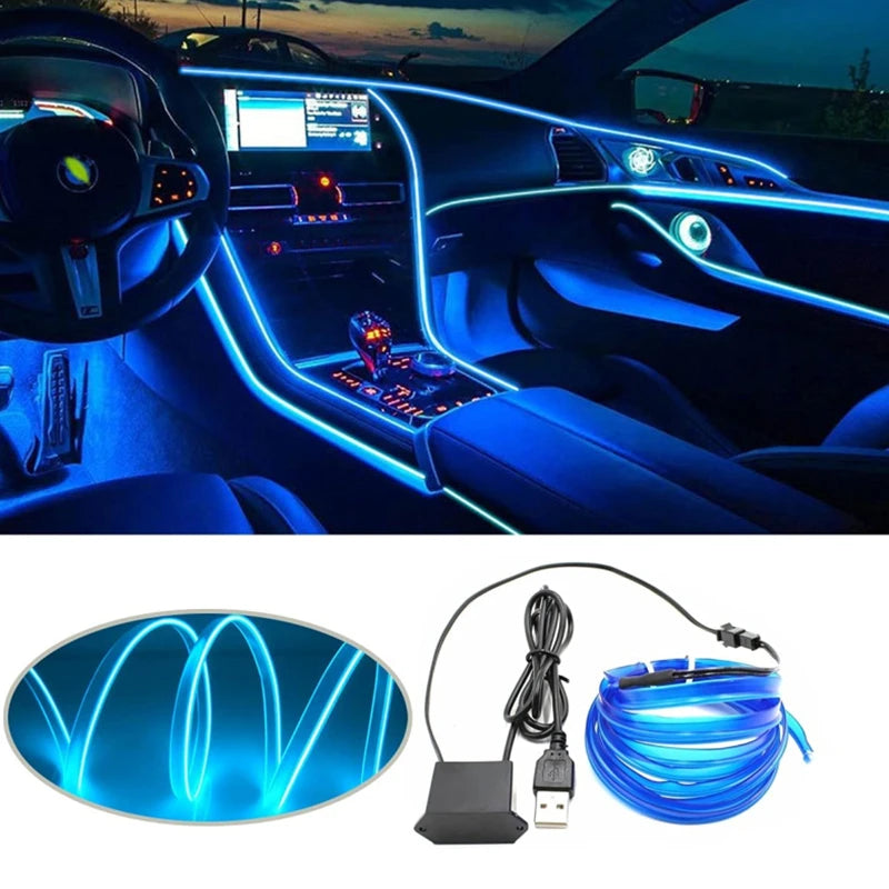 For Automotive Decoration Lighting Accessories 5M Environment El
