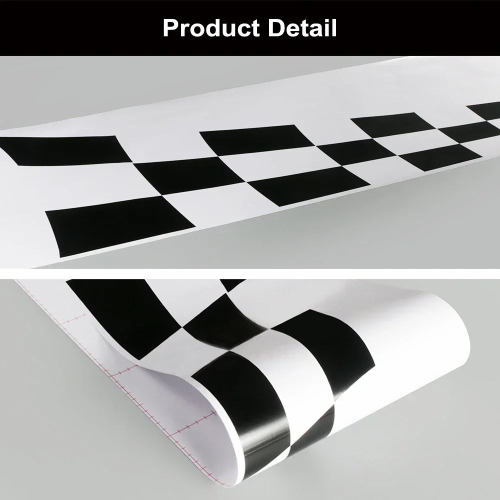 2PCS Lot 220x25cm Both Sides Stickers Race Stripes Camouflage