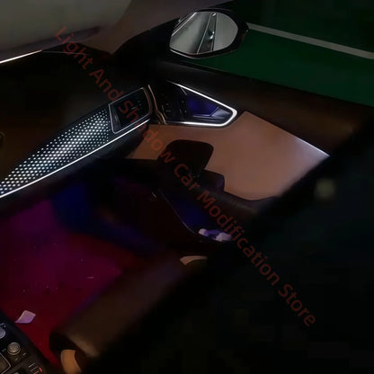 For Audi A7 C7 2011-2018 Dynamic Ambient Interior Lighting