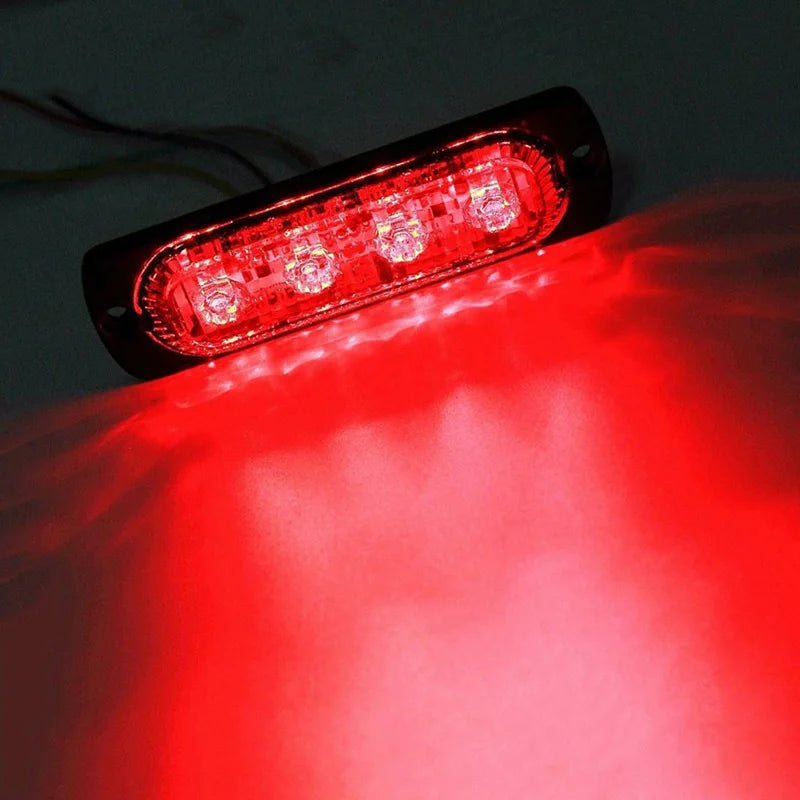 12V 800LM 4LED off-road Trucks Fog Super Bright Forurgent