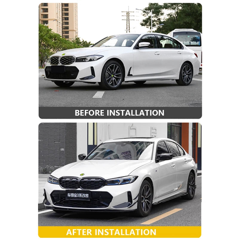 For 2023-2025 BMW 3 Series G20 Lci Vten Body Kit Front Splitter